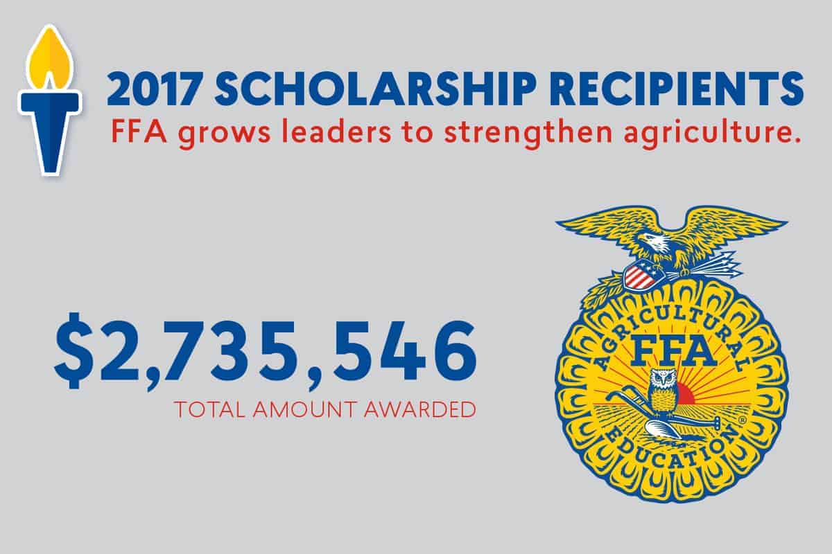 National FFA Awards More Than 2.7 Million in Scholarships National