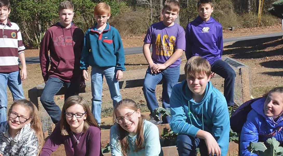 FFA Grant Helps Private-School Chapter Grow