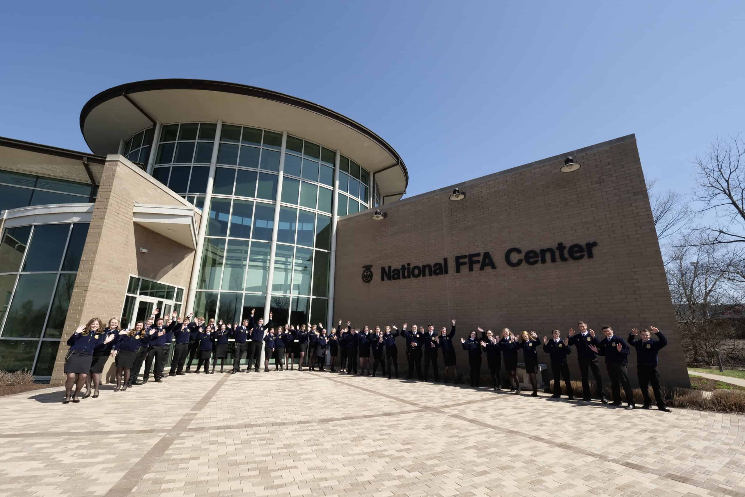 Now located at 6060 FFA Drive in Indianapolis, Ind., the National FFA Center serves as a meeting point for the past, present and future of our organization.