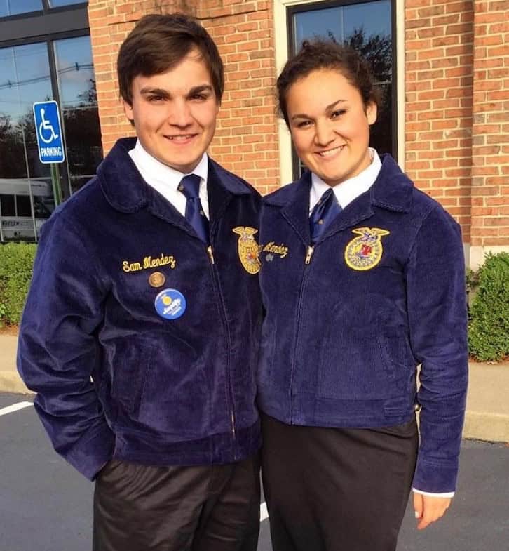 Mendez and her brother Sam attended the 2014National FFA Convention & Expo in Louisville, Ky.