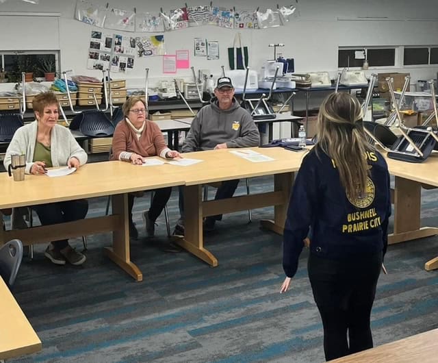 Volunteering to judge an FFA competitive event is one of many ways you can support your local FFA chapter.