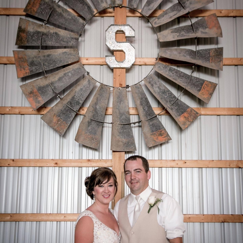 Erica and Eric Sawatzke started dating and got married shortly after meeting at an FFA Creed Speaking competition.