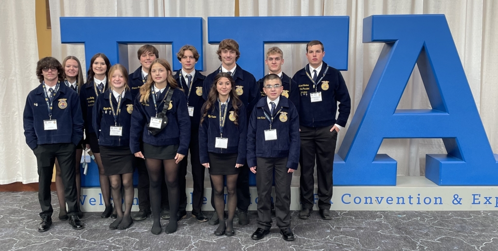 Versailles FFA members attend the National FFA Convention & Expo.