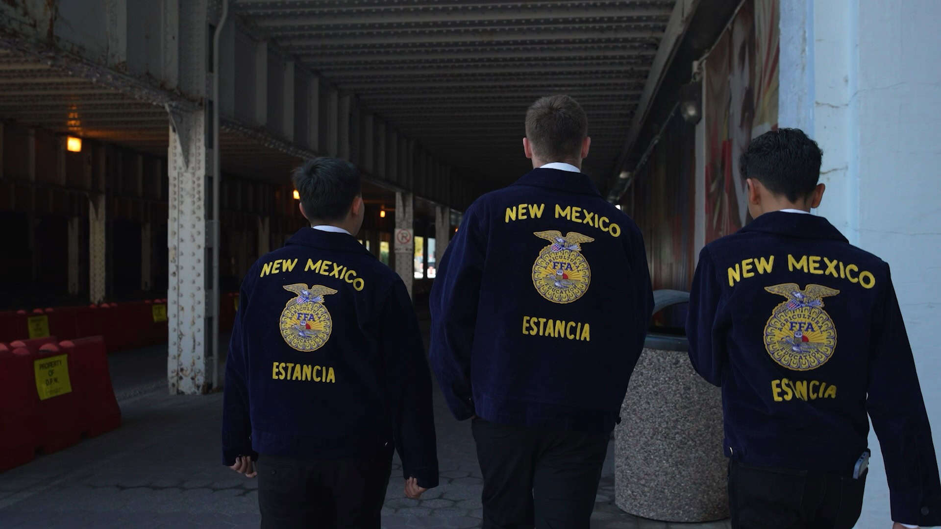 FFA members on the street