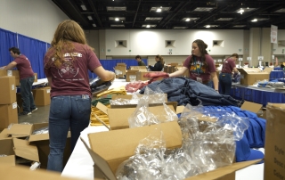 Convention volunteers