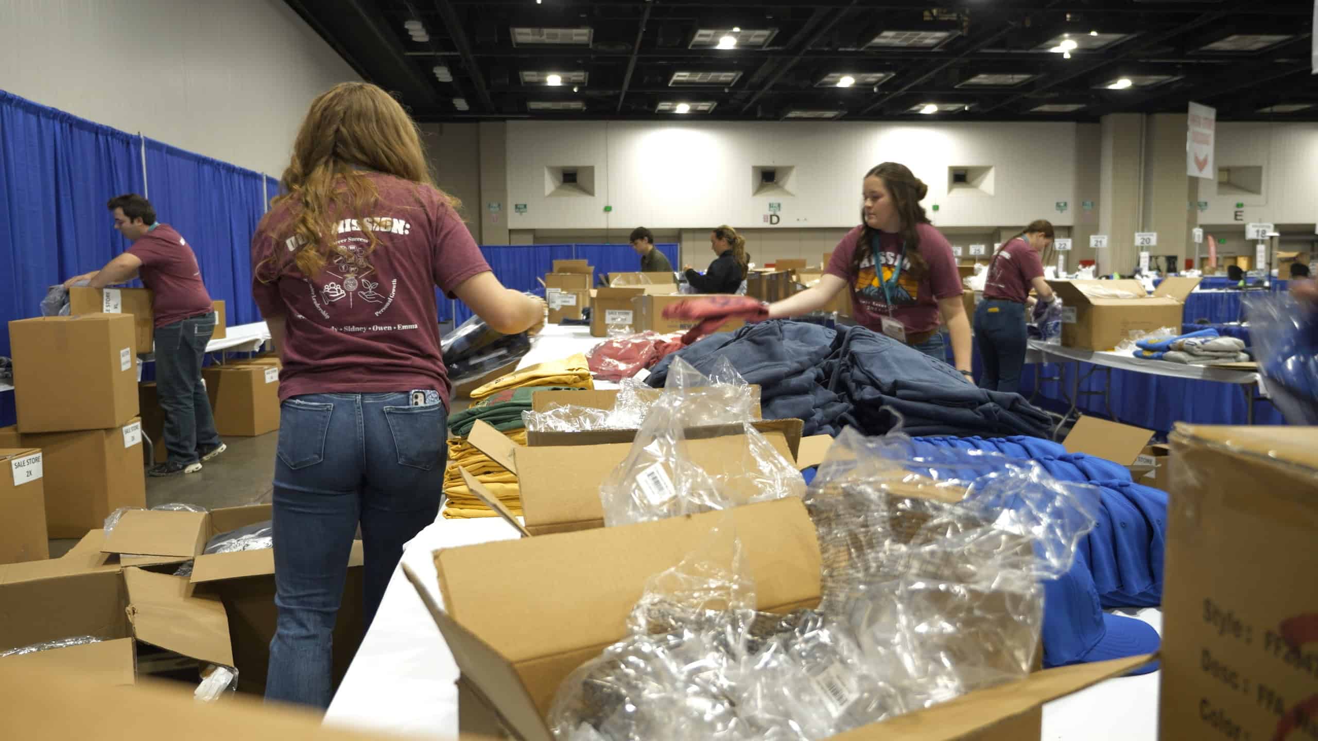 Convention volunteers