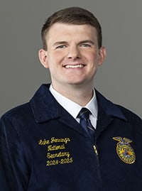 2024-25 National FFA Officer - Luke Jennings - Secretary