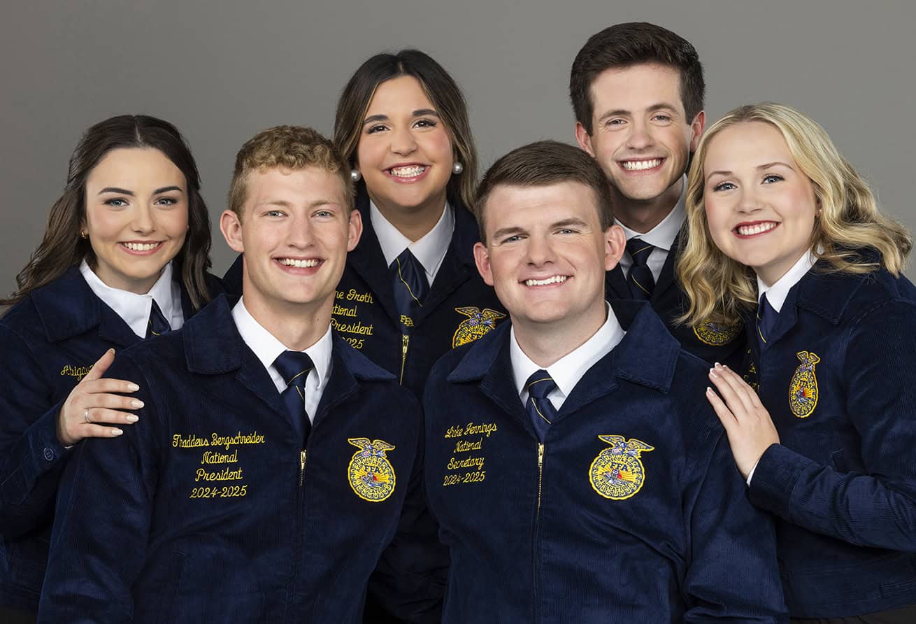 Portrait of 2017-18 National FFA Officer Team