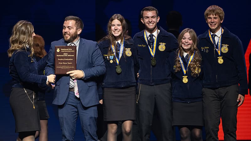 2024 Poultry Evaluation Team Winners 836x470