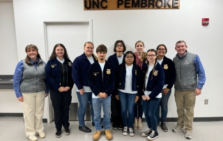 The Lumberton FFA Chapter's Senior and Junior Teams