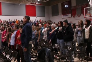 Veterans and community members being honored at this year’s ceremony.