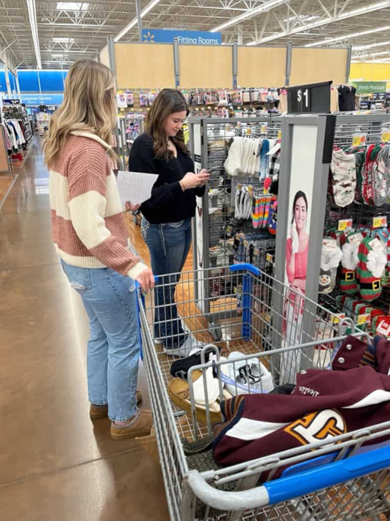 Raising money to buy clothing and toys for their Christmas Angels is how Bourbon County FFA gives back to the community. 