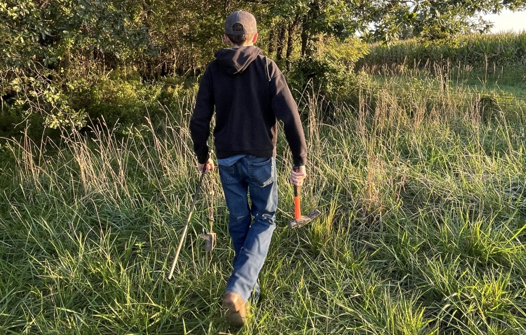 Jake Piper focuses on trapping predators after noticing the declining quail population in his area. 