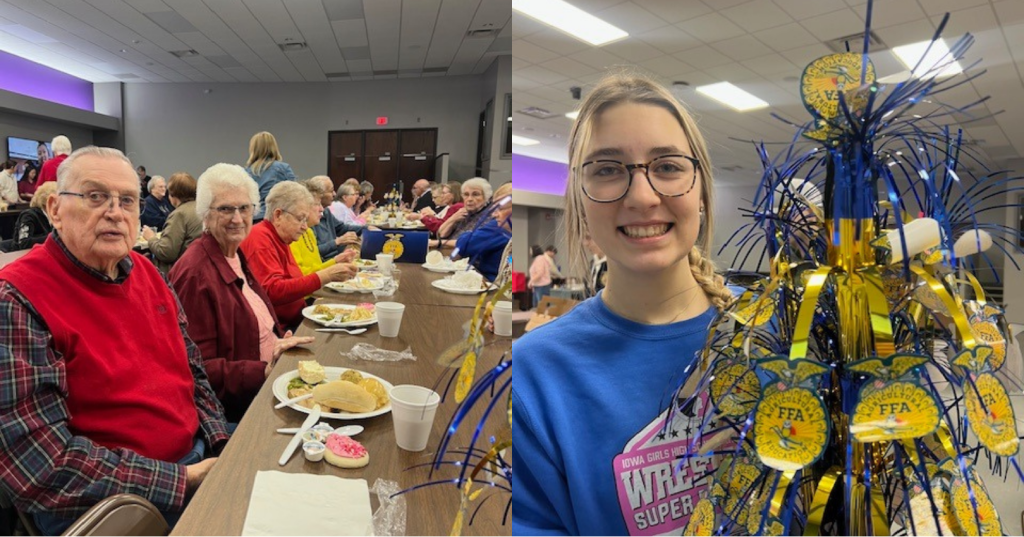 Nevada FFA holds an annual winter dinner for community members. 