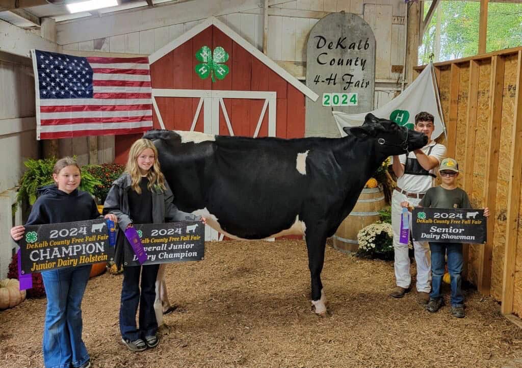 Akey at the DeKalb County Fair.