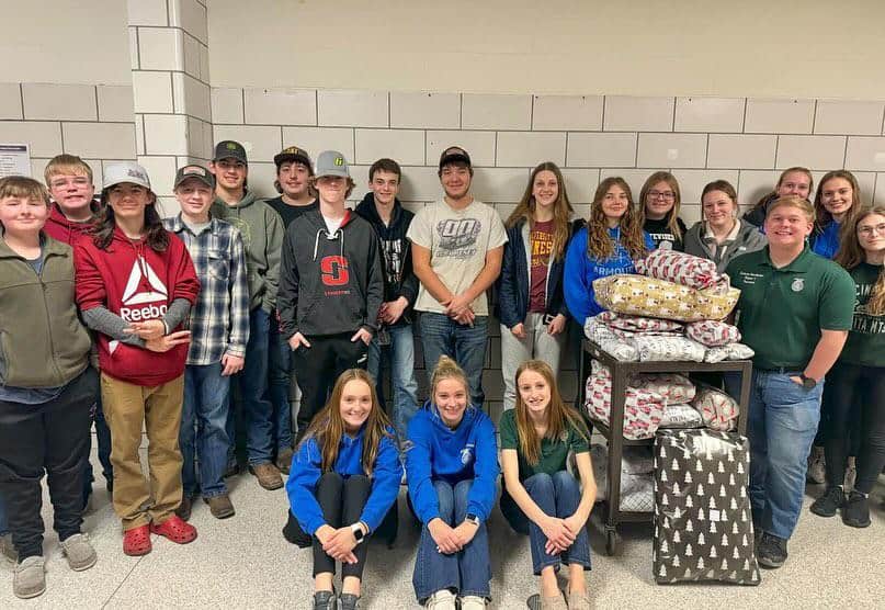 Montevideo FFA spreads holiday cheer with "Santa Anonymous."