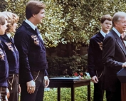 Jimmy Carter with National FFA Officers