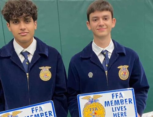 Exchange Students Experience FFA for the First Time