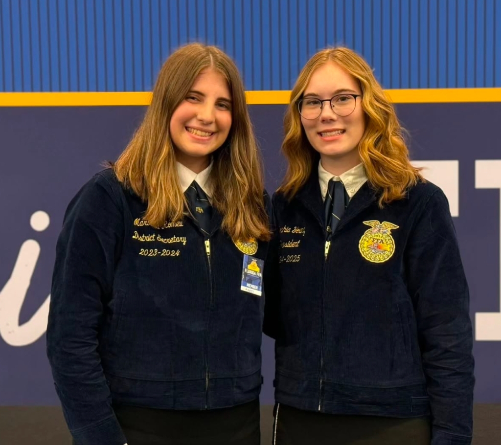 District VII Officers Marissa Romeu (left) and Sophia Young (right).