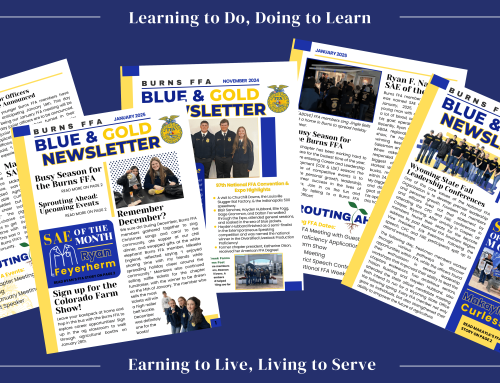 Blue & Gold Newsletter Amplifies the FFA Mission