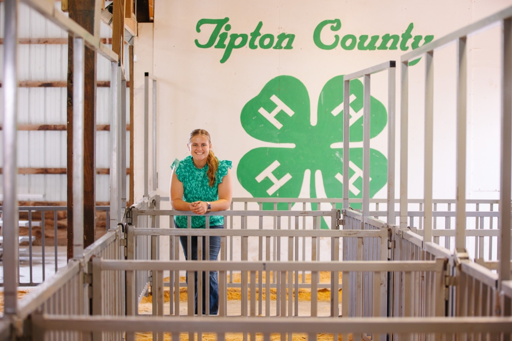 In addition to FFA, Maruszewski was involved in 4-H in her Indiana community. 