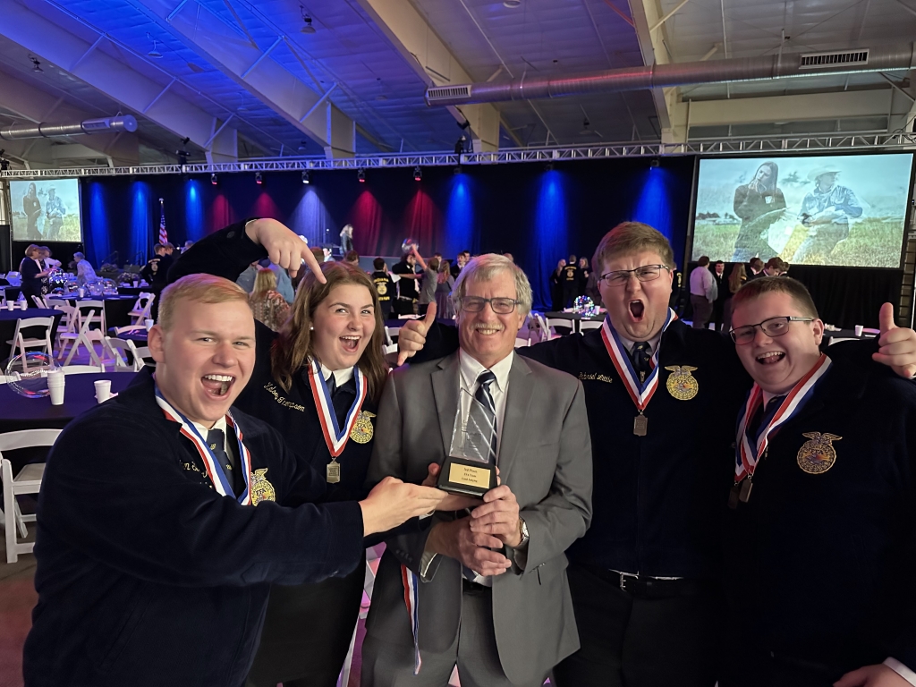 Southmont FFA placed third in the National FFA Soil Judging Competition.