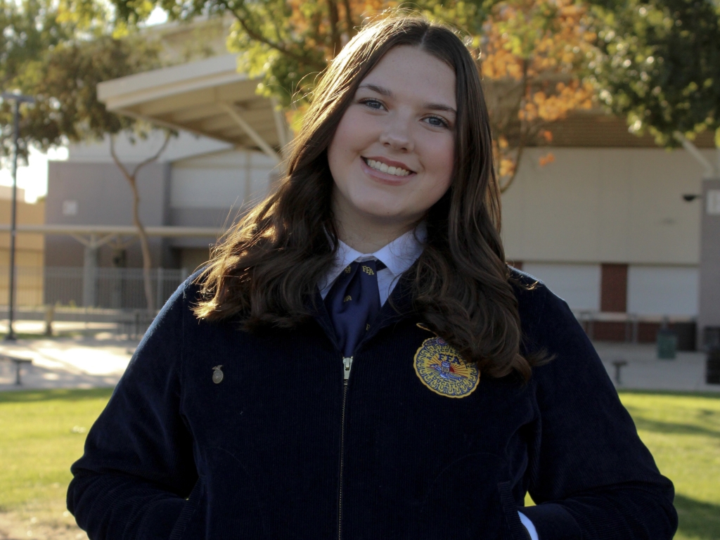 Tioga FFA Secretary Morgan Darrow.