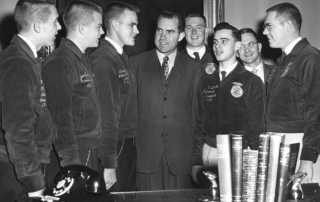 Richard Nixon with National Officers, 1968