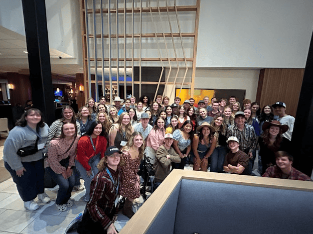 The full 2024 National FFA Chorus attended the Megan Moroney concert held during the 97th National FFA Convention & Expo.