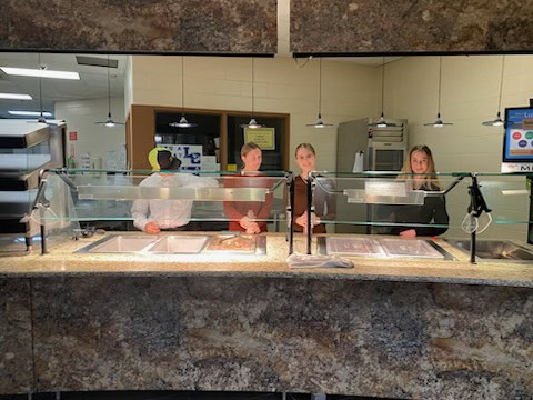 Some of the servers from last year’s Farmer Appreciation Breakfast held at LaRue County High School.