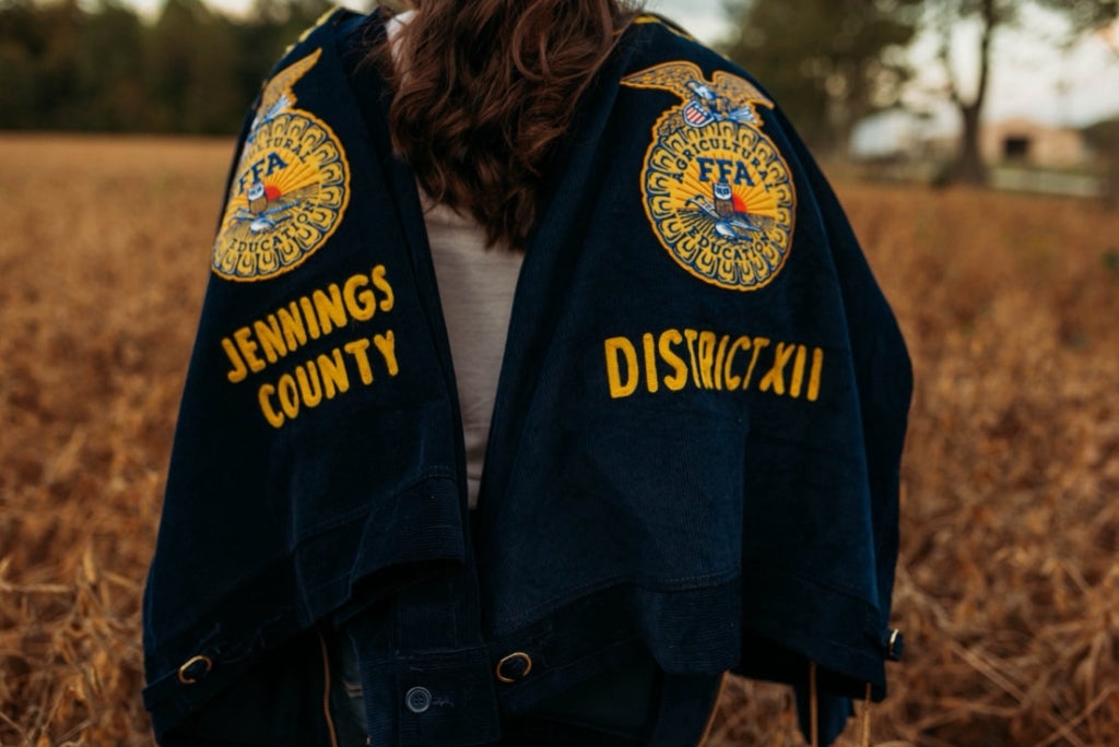 Indiana FFA Member Lily Sloan is president of the Jennings County FFA and Indiana District XII.